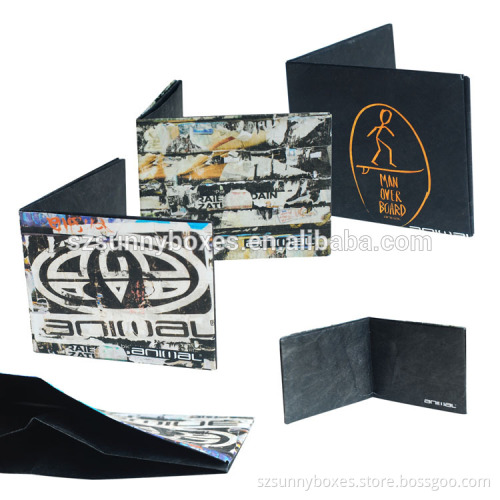 2016 new design tyvek paper printing wallet